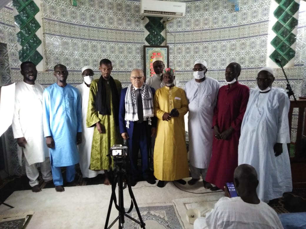 لقاء تضامني مع فلسطين والقدس بمسجد في داكار