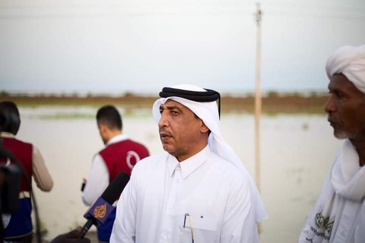 السفير القطري يدشن غدٍ الخميس قافلة إغاثية عاجلة للمتضررين بكسلا