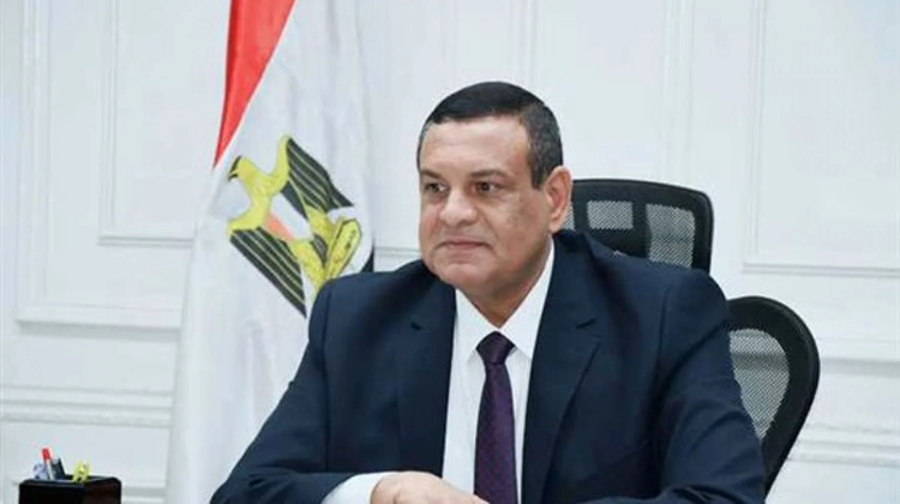 وزير التنمية المحلية المصري يتعرض لحادث مروري أثناء توجهه لمدينة العلمين الجديدة