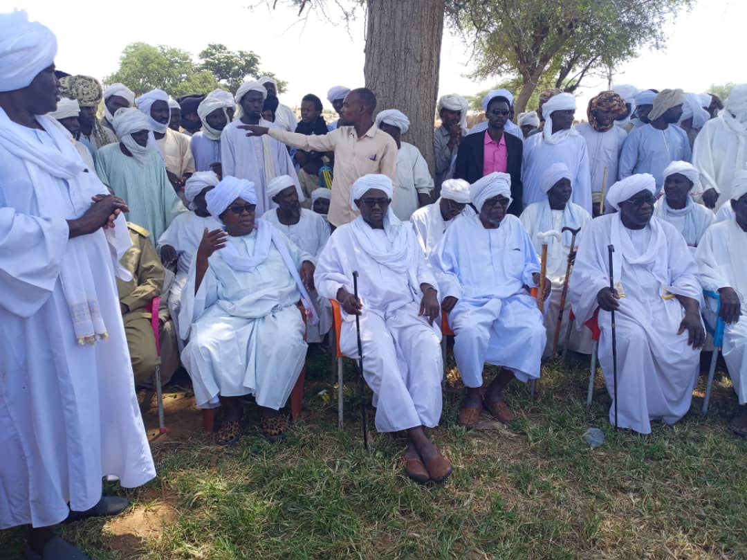 السلطان سعد بحر الدين يقف على اتفاقيات الصلح والسلام بعدد من محليات غرب دارفور