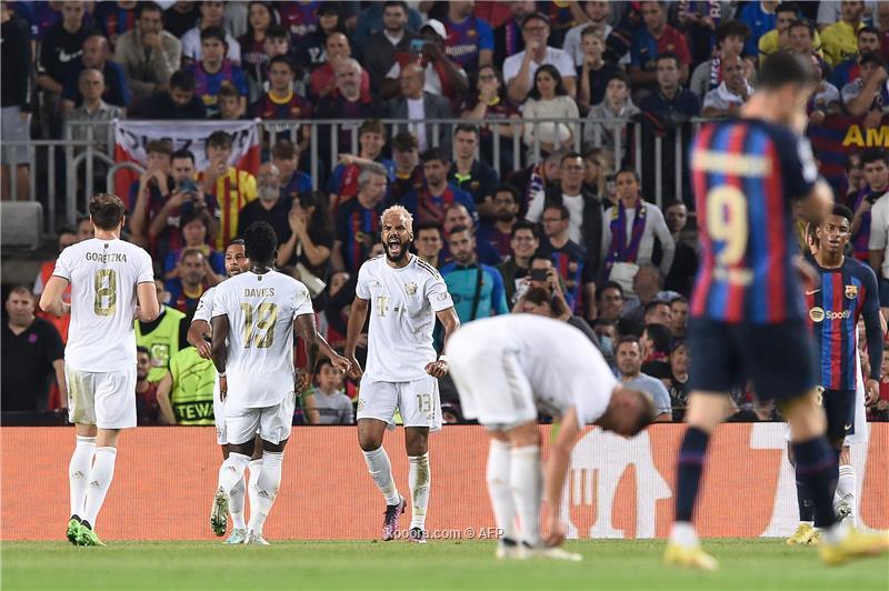بايرن ميونخ يعمق جراح برشلونة بثلاثية نظيفة في دوري أبطال أوروبا