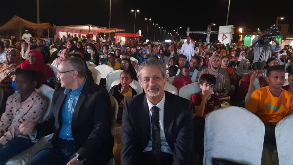 السفير المصري بالسودان يشارك في مهرجان التذوق بنادي النيل العالمي