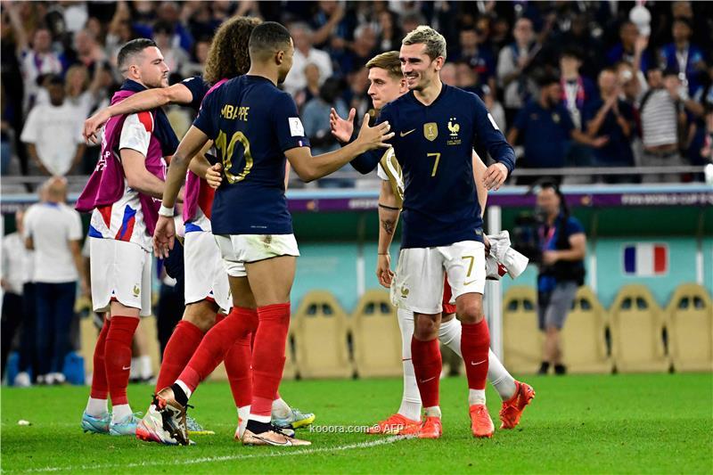 فرنسا تطيح ببولندا من كأس العالم