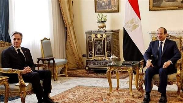وزير الخارجية الأمريكي يشيد بالدور المصري في تعزيز الإستقرار في المنطقة