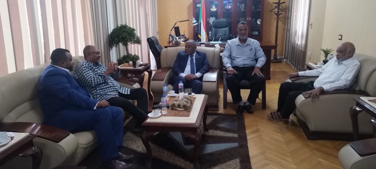 وفدجمعية الصداقة السودانية المصرية يلتقي السفير السوداني والمستشار الثقافي