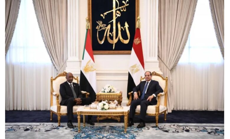 البرهان : نرحب بجهود القاهرة الداعمة ونسعى لانتخابات يقرر فيها الشعب السوداني
